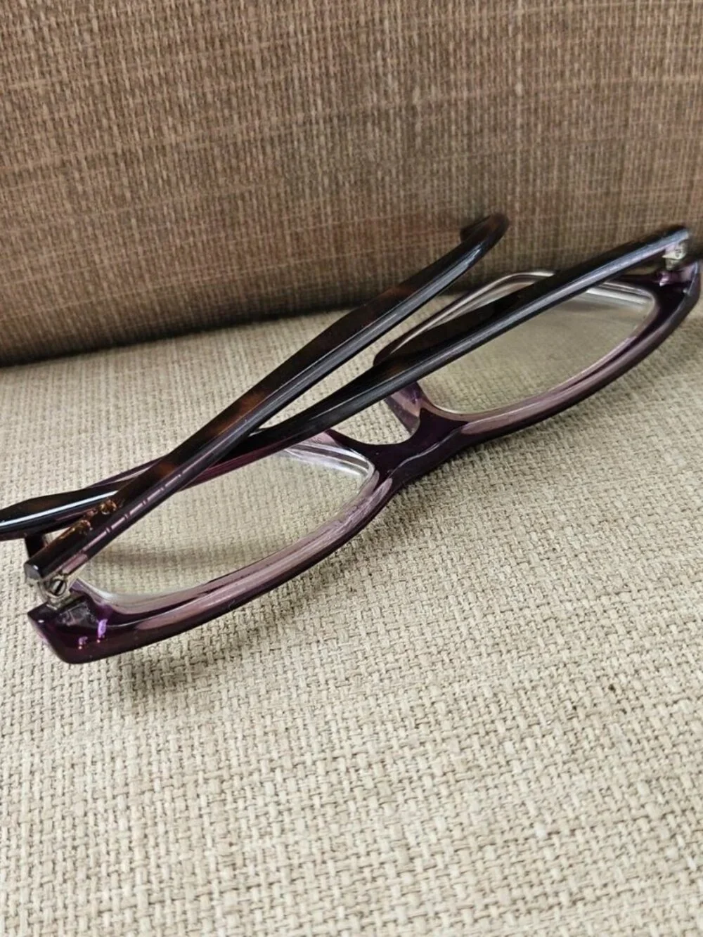 Ray-Ban Eyeglasses Frame Dark Brown/Purple Tone Eyewear RB5241 5074 Glasses